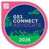 GS1 Connect Advocate 2026 badge